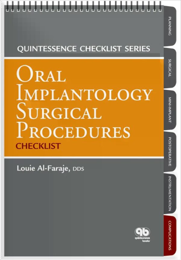 Oral Implantology Surgical Procedures Checklist