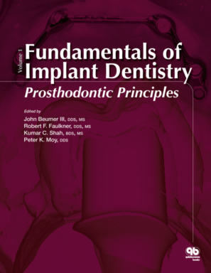 Fundamentals of Implant Dentistry